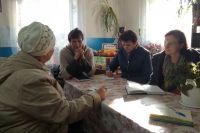 Встреча с жителями села  Пустошь